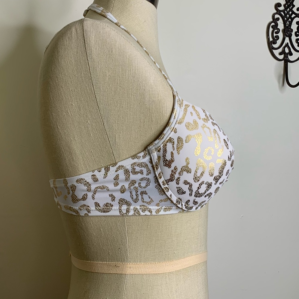 Gold Metallic Animal Print by Smart & Sexy Sz 36C - Picture 5 of 10